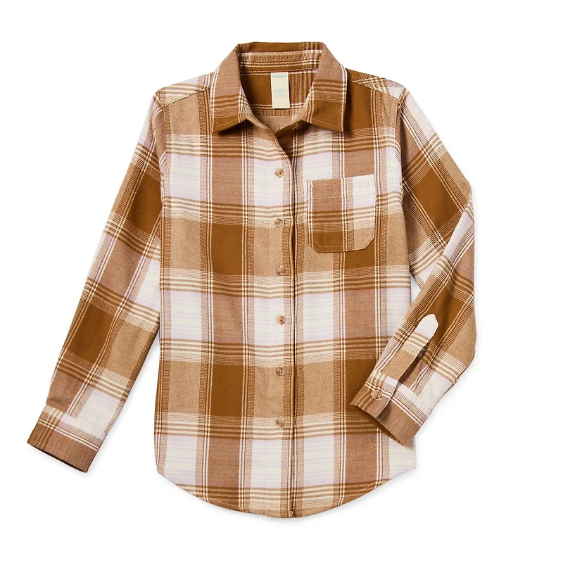 Thereabouts Little & Big Kid Girls Long Sleeve Cuffed Regular Fit Button-Down Shirt