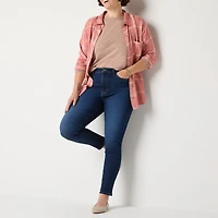 A.N.A Womens High Rise Tall Skinny Fit Jean