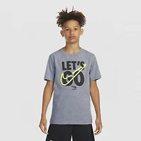 Nike 3BRAND by Russell Wilson Big Kid Boys Crew Neck Short Sleeve Regular Fit Graphic T-Shirt