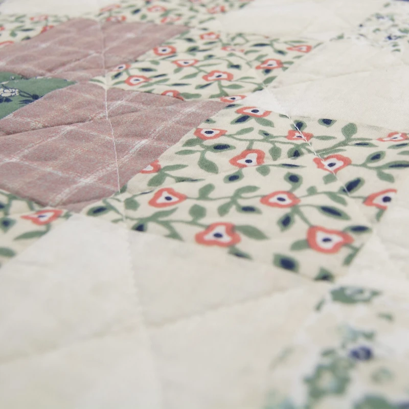 Donna Sharp April Patch 3-pc. Hypoallergenic Quilt Set