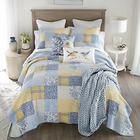 Donna Sharp Spring Flowers Hypoallergenic Quilt Set