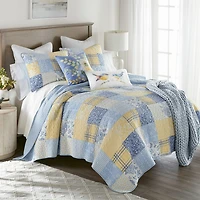 Donna Sharp Spring Flowers Hypoallergenic Quilt Set