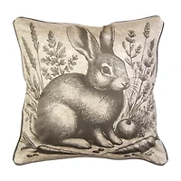 Donna Sharp Peach Rose 2-pc. Rectangular Throw Pillow