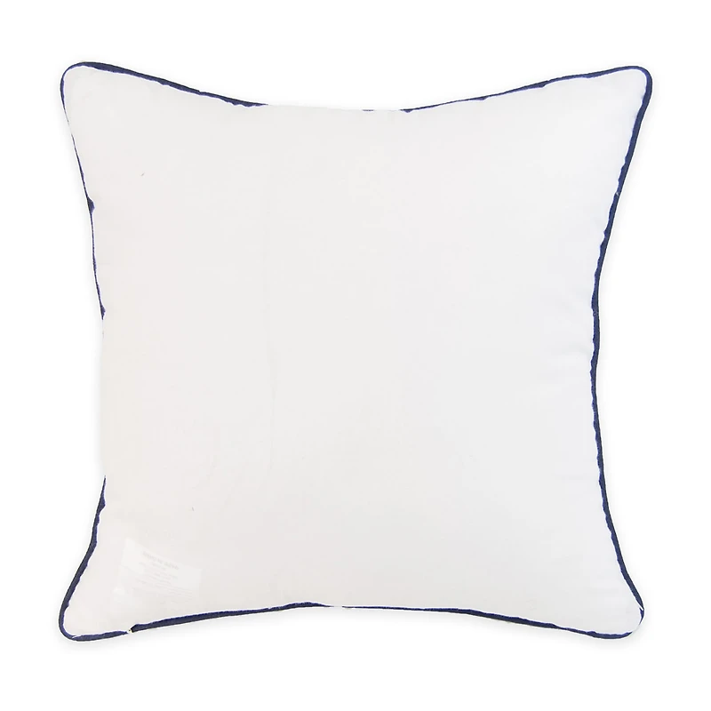 Donna Sharp Checker Indigo Nautical 2-pc. Rectangular Throw Pillow