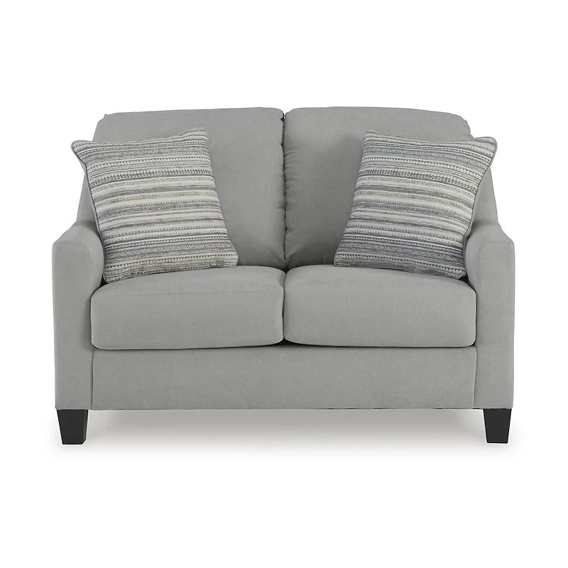 Signature Design by Ashley Adlai Loveseat in Gray