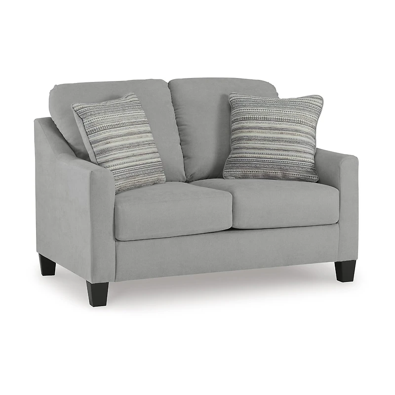 Signature Design by Ashley Adlai Loveseat in Gray