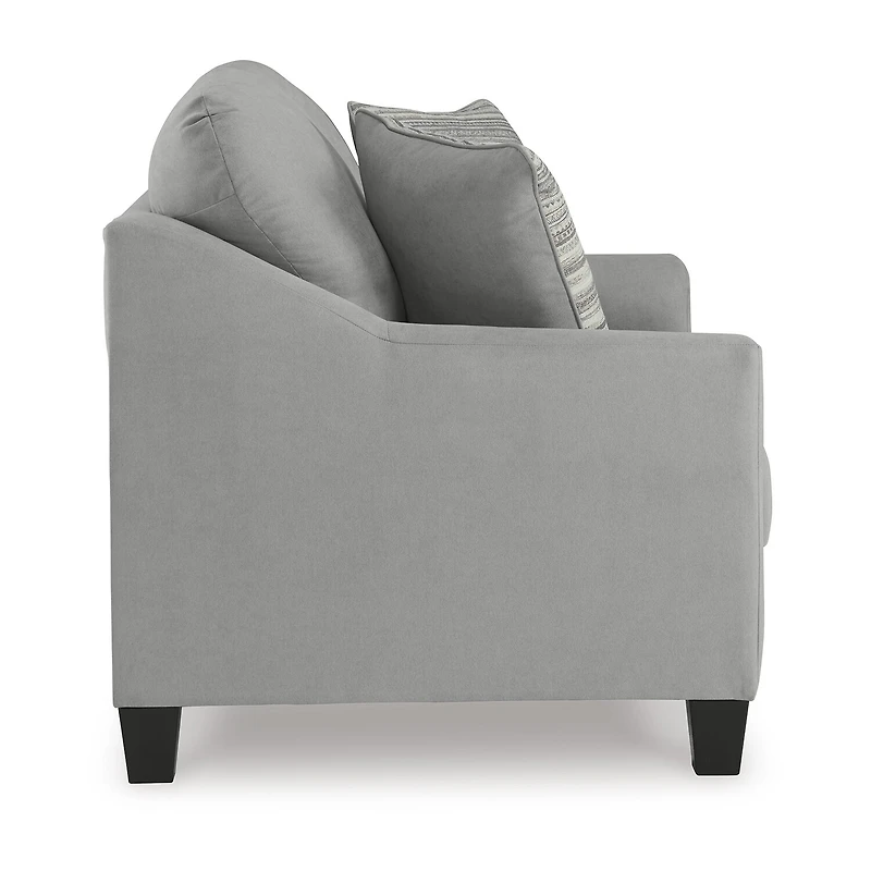 Signature Design by Ashley Adlai Loveseat in Gray