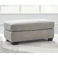 Signature Design by Ashley Avenal Park Ottoman in Gray