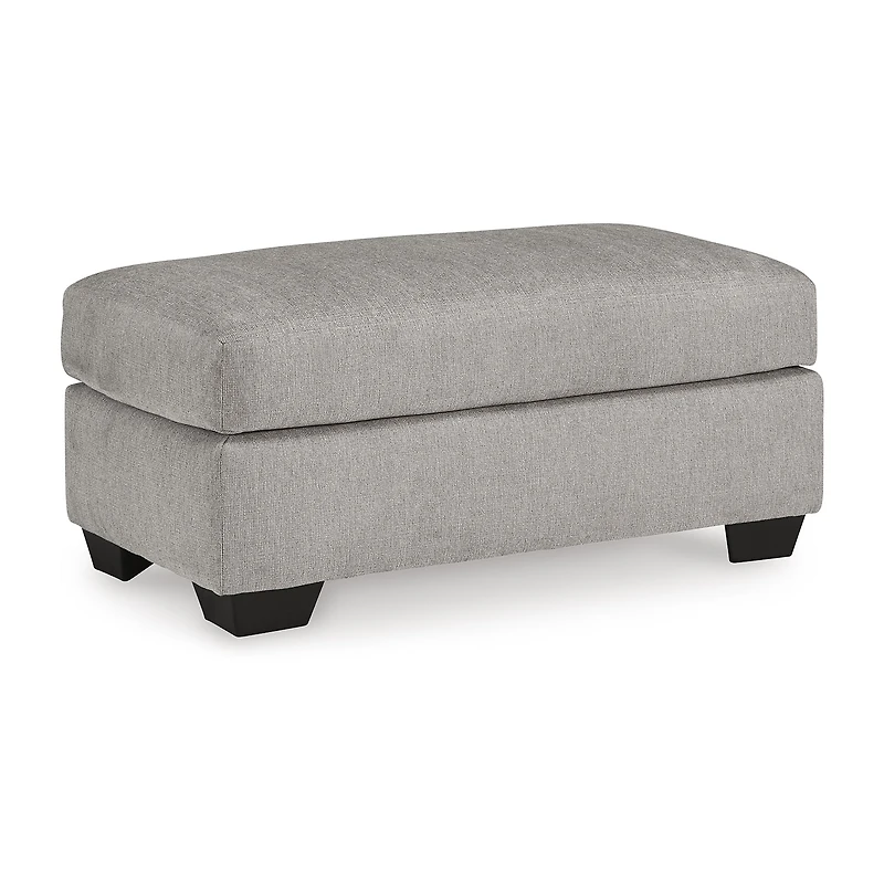 Signature Design by Ashley Avenal Park Ottoman in Gray