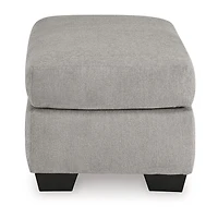 Signature Design by Ashley Avenal Park Ottoman in Gray