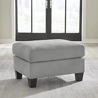 Signature Design by Ashley Adlai Ottoman in Gray