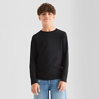 Thereabouts Little & Big Kid Boys Crew Neck Long Sleeve T-Shirt