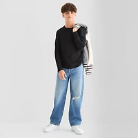 Thereabouts Little & Big Kid Boys Crew Neck Long Sleeve T-Shirt