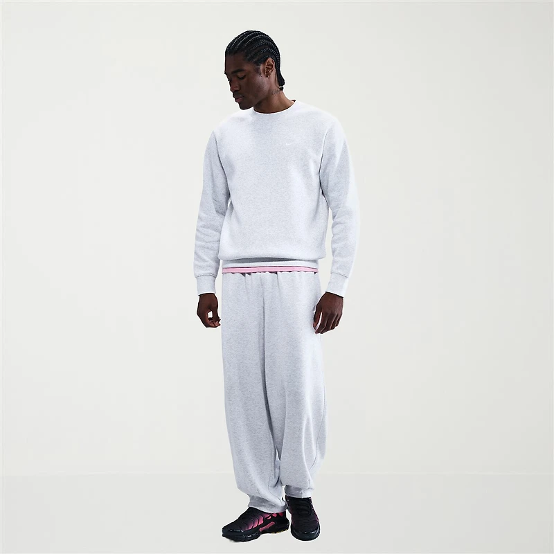 Nike Fleece Mens Crew Neck Long Sleeve Sweatshirt