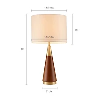 INK + IVY Chrislie Table Lamp