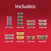 Rubbermaid Easy to Store 36-pc. Food Storage Set