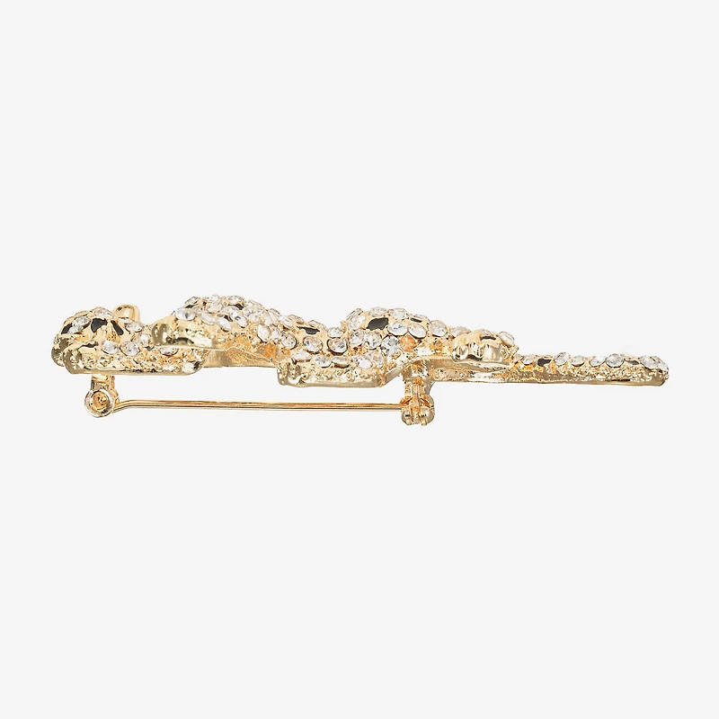 Bijoux Bar Black Glass Pin