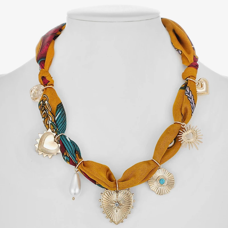 Bijoux Bar Womens Inch Collar Necklace