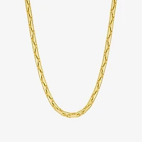 RM Rebecca Minkoff Womens 14K Gold Over Brass 18 Inch Link Chain Necklace