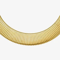 RM Rebecca Minkoff Womens 14K Gold Over Brass 18 Inch Collar Necklace