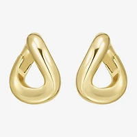RM Rebecca Minkoff Womens 14K Gold Over Brass 3.1mm Hoop Earrings