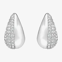 RM Rebecca Minkoff Womens White Cubic Zirconia 2 Pair Earring Set