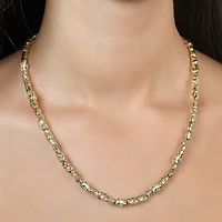Rebecca Minkoff Womens 14K Gold Over Brass 18 Inch Beaded Necklace