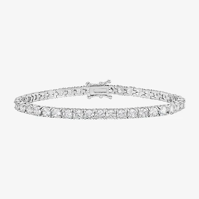 Rebecca Minkoff Diamond Accent Womens Cubic Zirconia 14K Gold Over Brass 7.5 Inch Tennis Bracelet