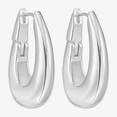 RM Rebecca Minkoff Womens 3.1mm Hoop Earrings