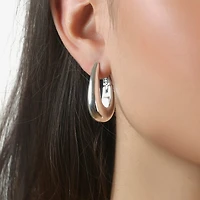 RM Rebecca Minkoff Womens 3.1mm Hoop Earrings