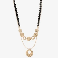 Liz Claiborne Womens Inch Pendant Necklace
