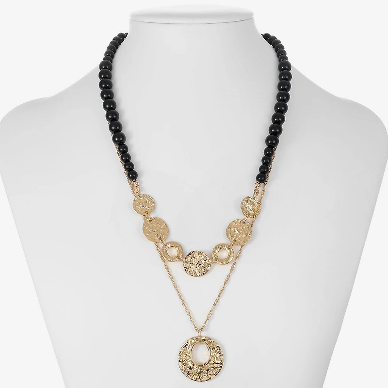 Liz Claiborne Womens Inch Pendant Necklace