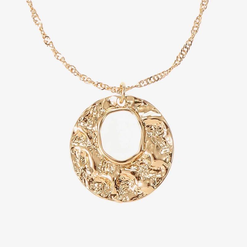 Liz Claiborne Womens Inch Pendant Necklace