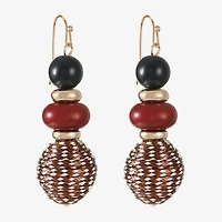 Mixit Womens Drop Earrings