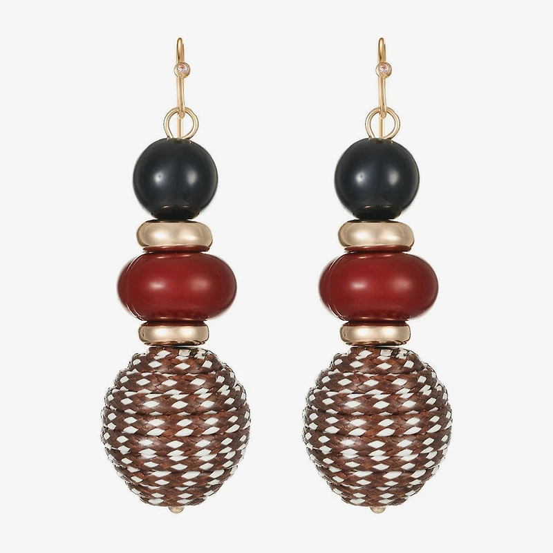 Mixit Womens Drop Earrings