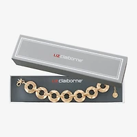 Liz Claiborne Womens Solid Link Bracelet