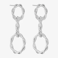 Liz Claiborne Womens Hypoallergenic Drop Earrings