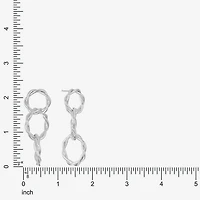 Liz Claiborne Womens Hypoallergenic Drop Earrings