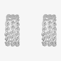 Liz Claiborne Womens 20mm Hypoallergenic Hoop Earrings