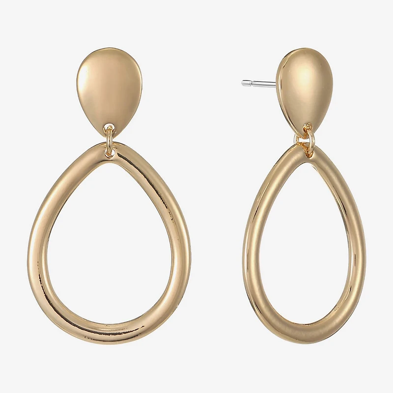 Liz Claiborne Womens Hypoallergenic Drop Earrings