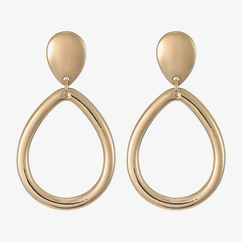Liz Claiborne Womens Hypoallergenic Drop Earrings