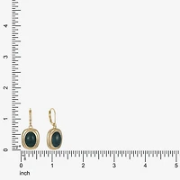 Monet Jewelry Womens Red Oval Drop Earrings