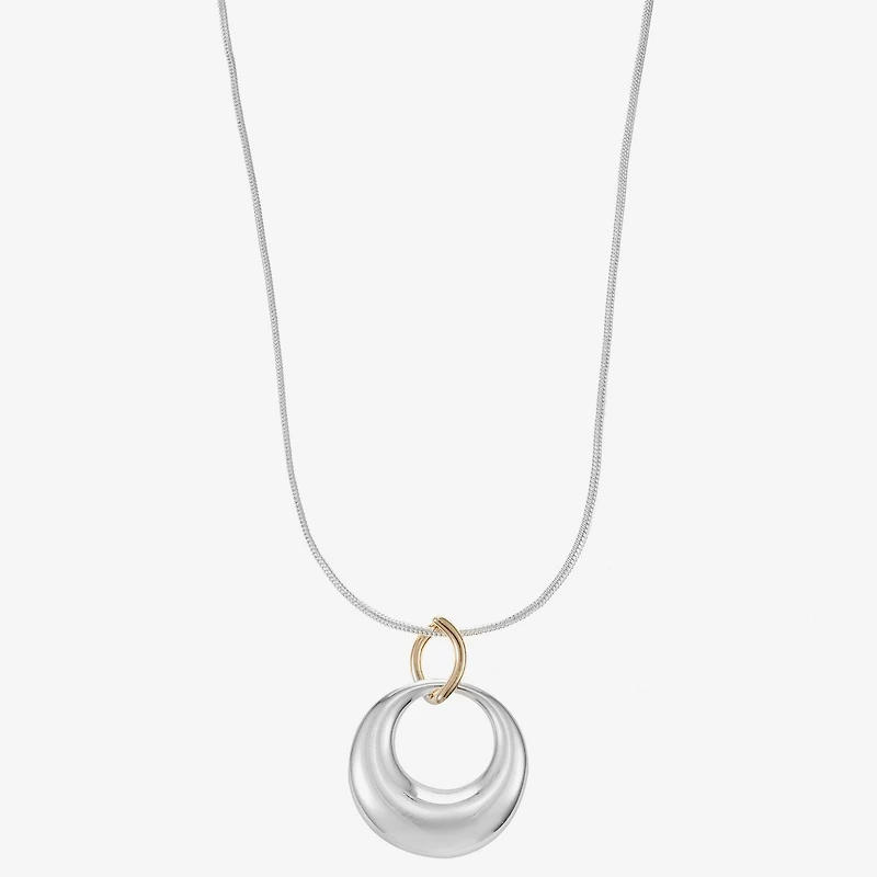 Liz Claiborne Womens 17 Inch Pendant Necklace