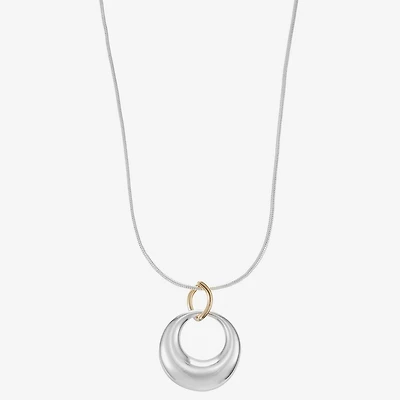 Liz Claiborne Womens 17 Inch Pendant Necklace
