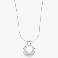 Liz Claiborne Womens 17 Inch Pendant Necklace