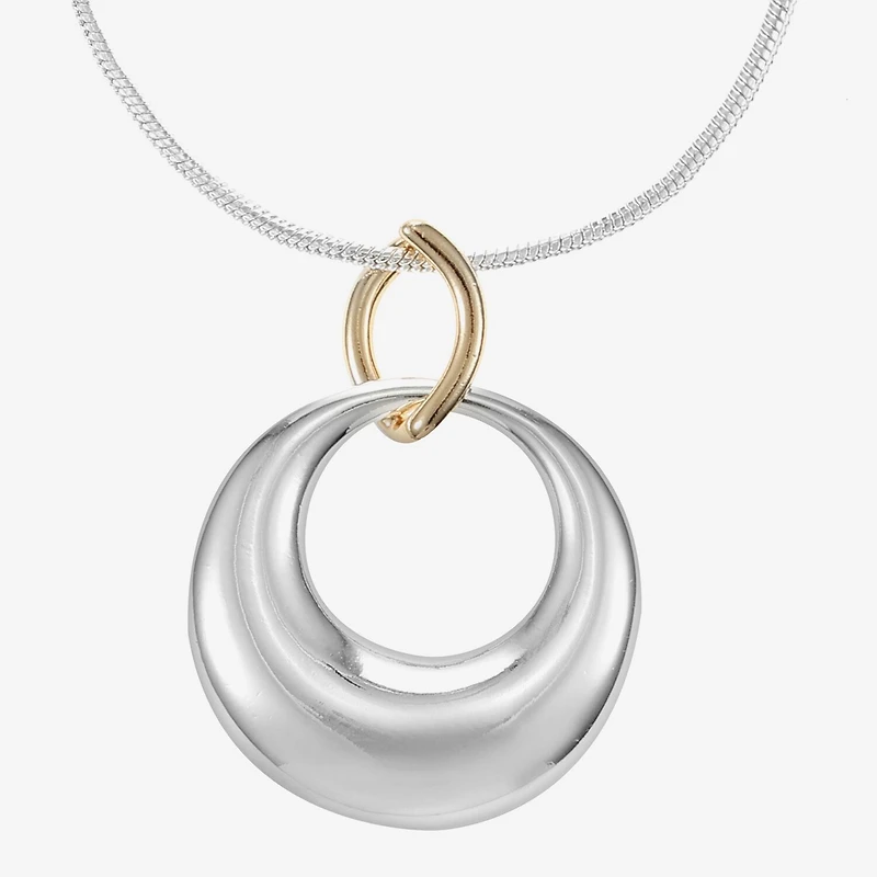 Liz Claiborne Womens 17 Inch Pendant Necklace