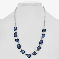 Monet Jewelry Womens Red 17 Inch Collar Necklace
