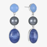 Liz Claiborne Womens Hypoallergenic Drop Earrings