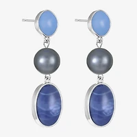 Liz Claiborne Womens Hypoallergenic Drop Earrings