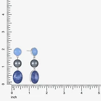 Liz Claiborne Womens Hypoallergenic Drop Earrings